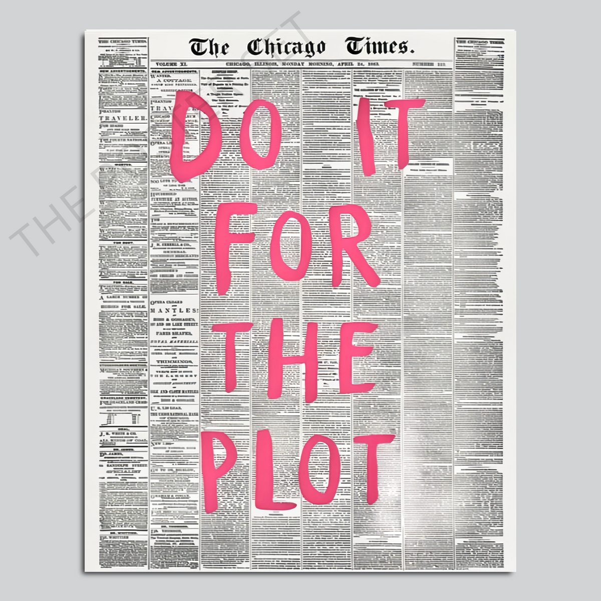 Do It For The Plot