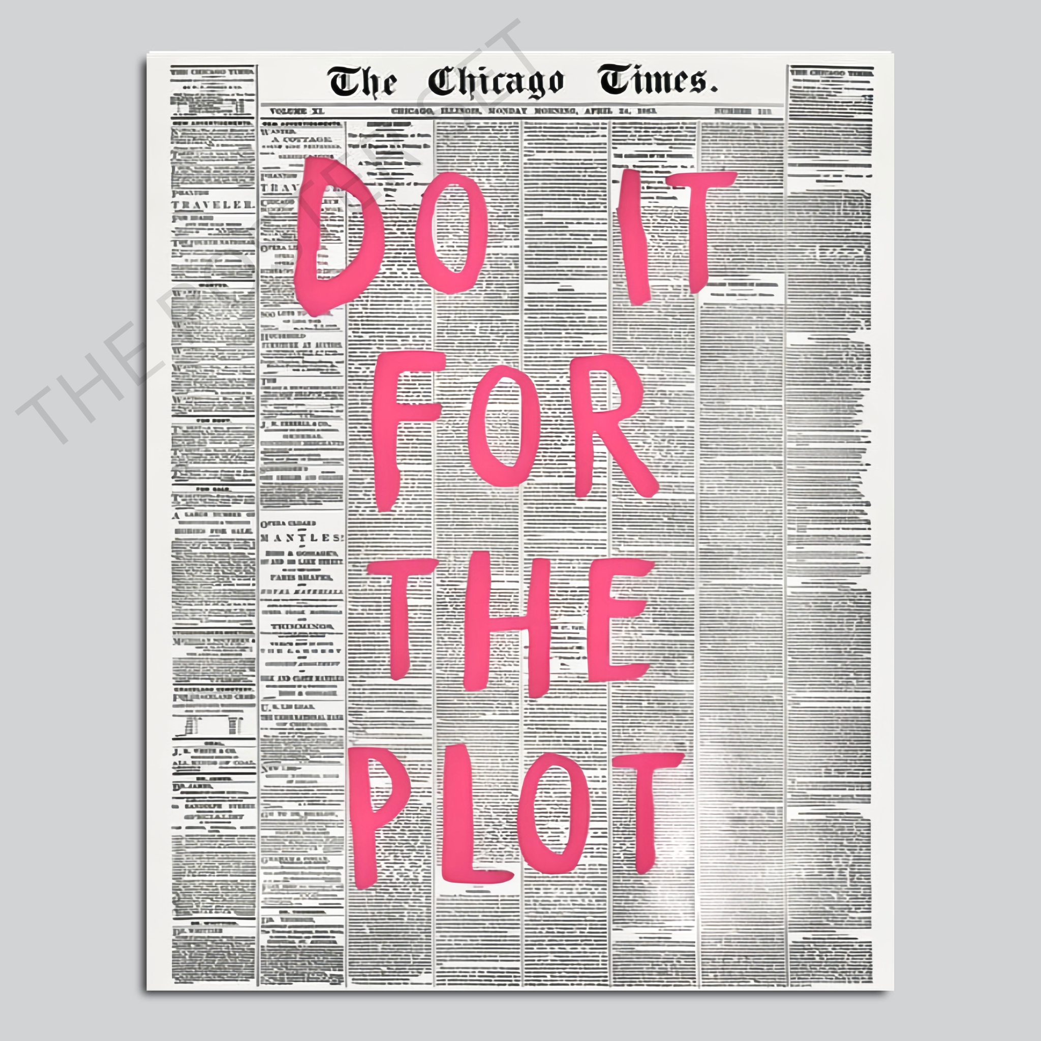 Do It For The Plot
