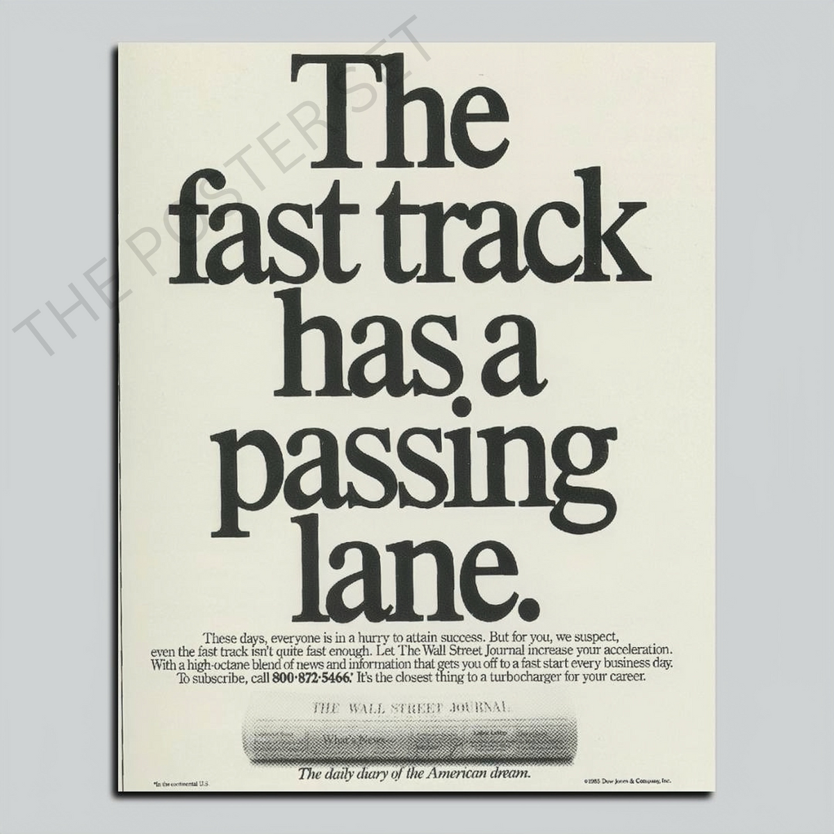 The Fast Track Has A Passing Lane